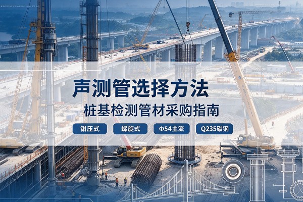 嵩明声测管选型标准