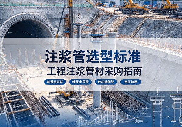 嵩明注浆管选型标准